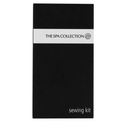 Sewing kit in black paper box - The Spa Collection