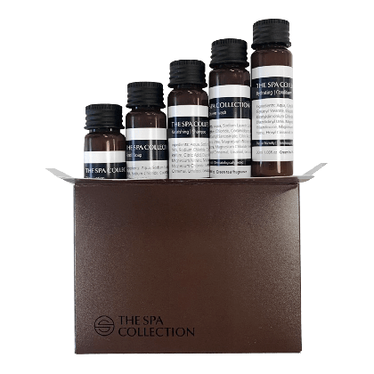 Travel set - The Spa Collection Green Tea 5x 30ml recycled bottles
