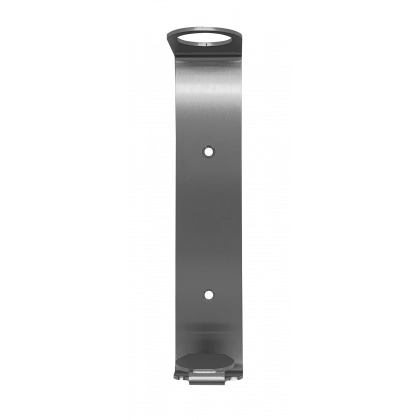 Silver single metal holder for 400ml bottle - 10 pcs