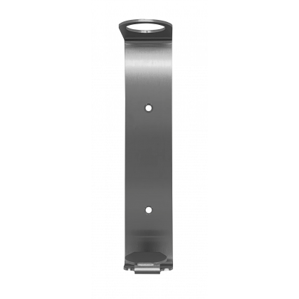 Silver single metal holder for 400ml bottle - 1 piece