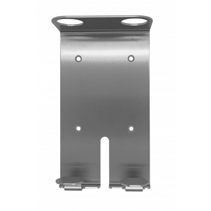 Silver double metal holder for 400ml bottle - 10 pcs