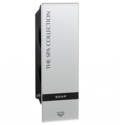 Silver soap dispenser - The Spa Collection 290ml