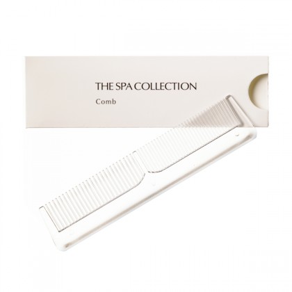 Comb in white sleeve - The Spa Collection