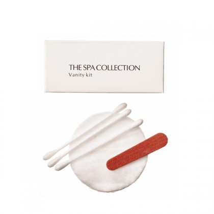 Vanity kit in white paper box - The Spa Collection