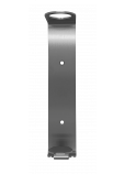 Silver single metal holder for 400ml bottle - 1 piece