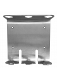 Silver triple metal holder for 400ml bottle - 10 pcs