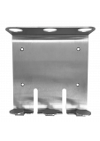 Silver triple metal holder for 400ml bottle - 1 piece